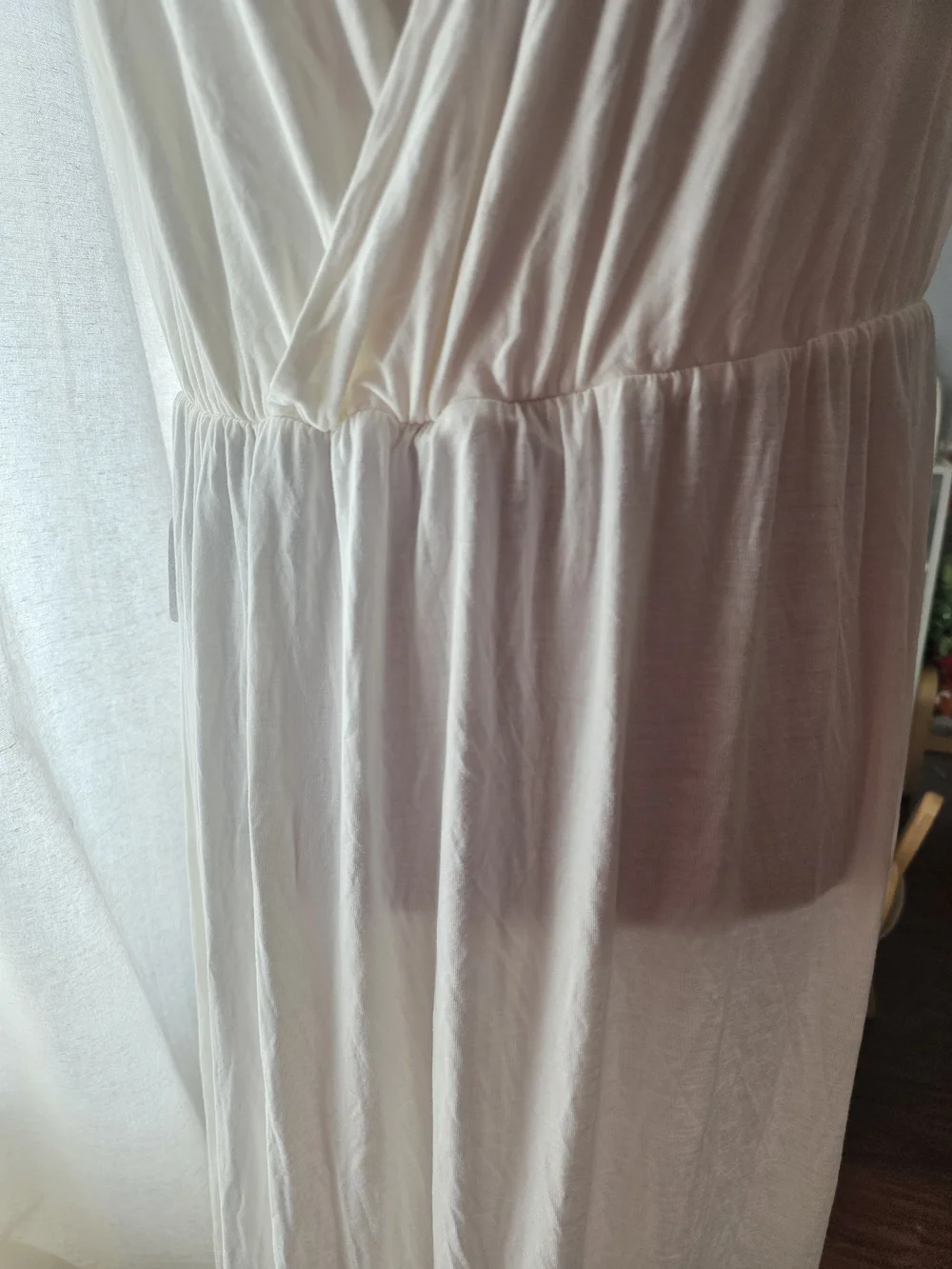 Free People White Backless Halter Maxi Dress - Picture 5 of 9